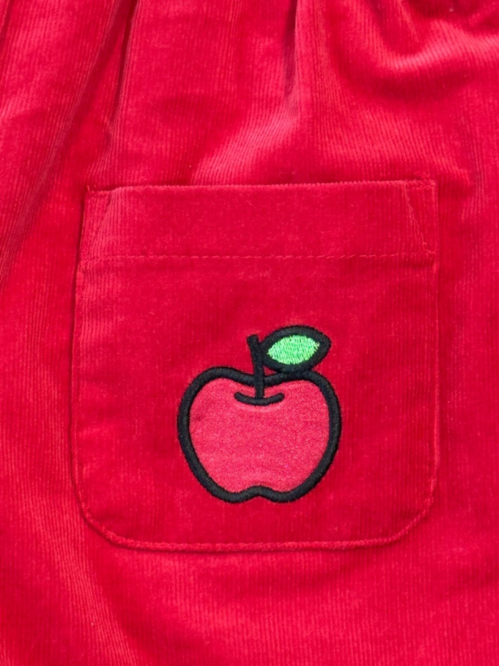 Hello Kitty Red Corduroy Overalls - Picture 3 of 7